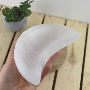 Selenite White Moon Bowl