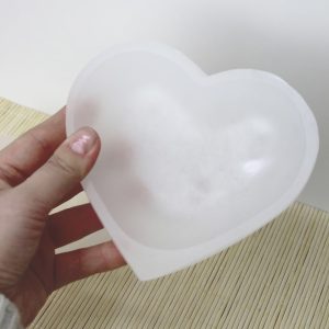 Selenite Heart Bowl