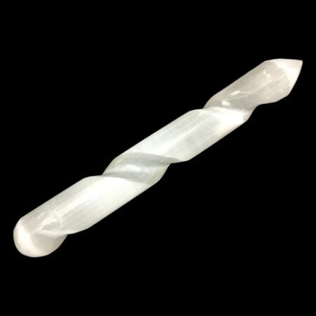 Selenite Wands Spiral Massager
